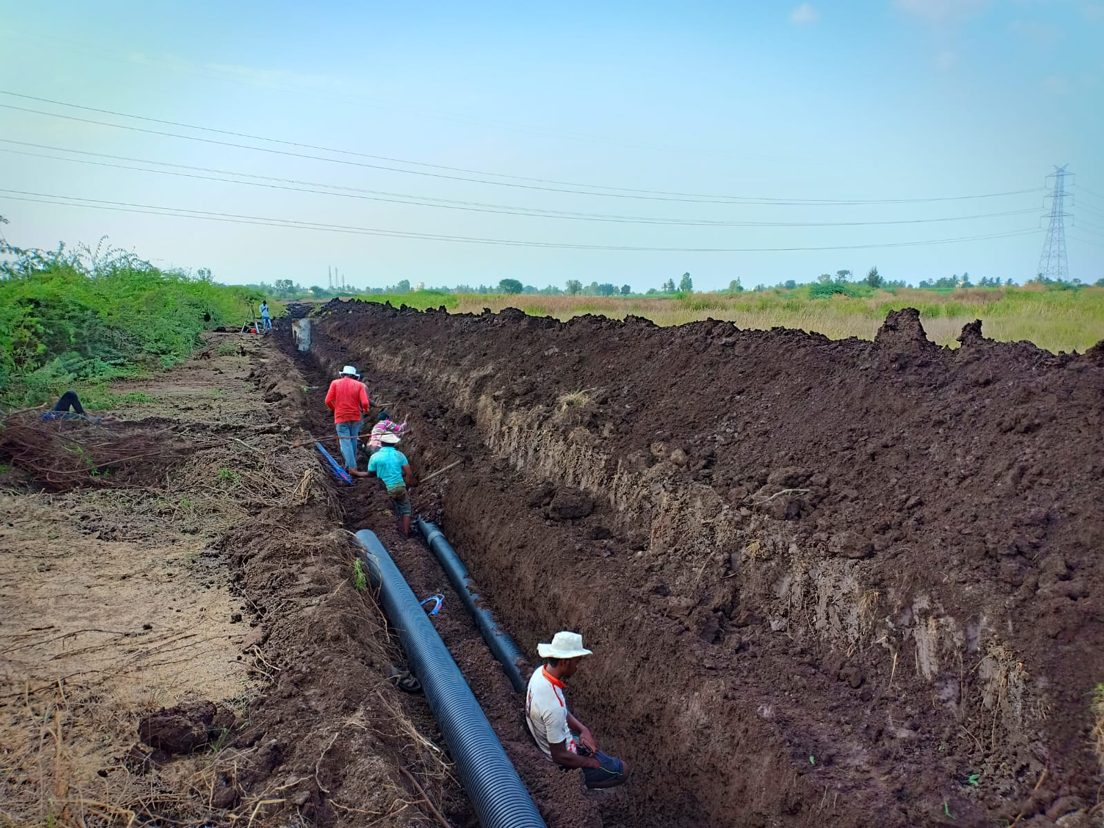 Drainage Pipe Installation